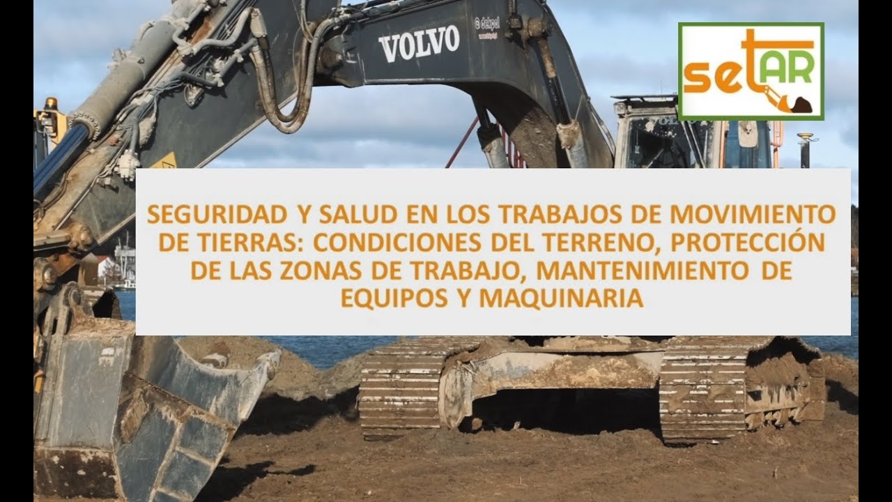 Salud y seguridad en los trabajos de movimiento de tierras