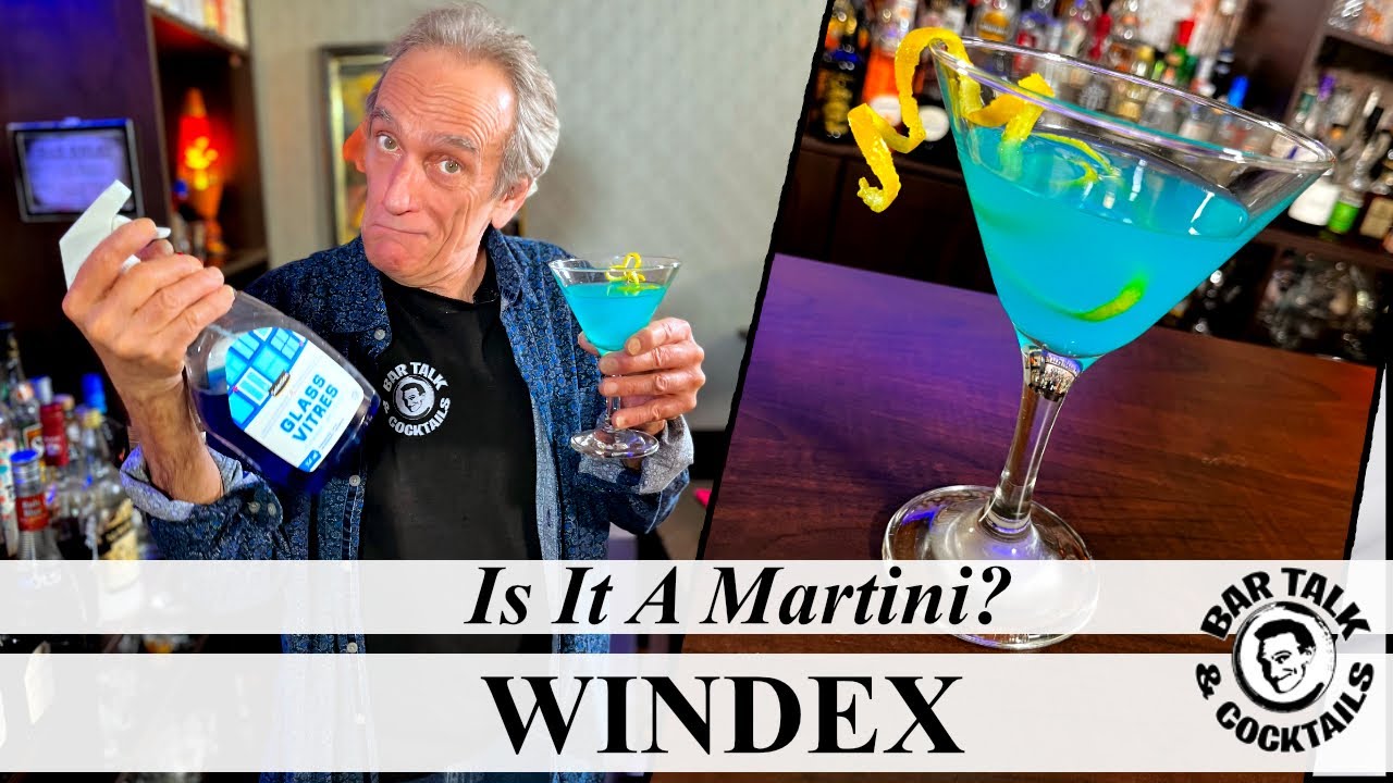 The Windex Martini | Is It A Martini? | Bar Talk & Cocktails