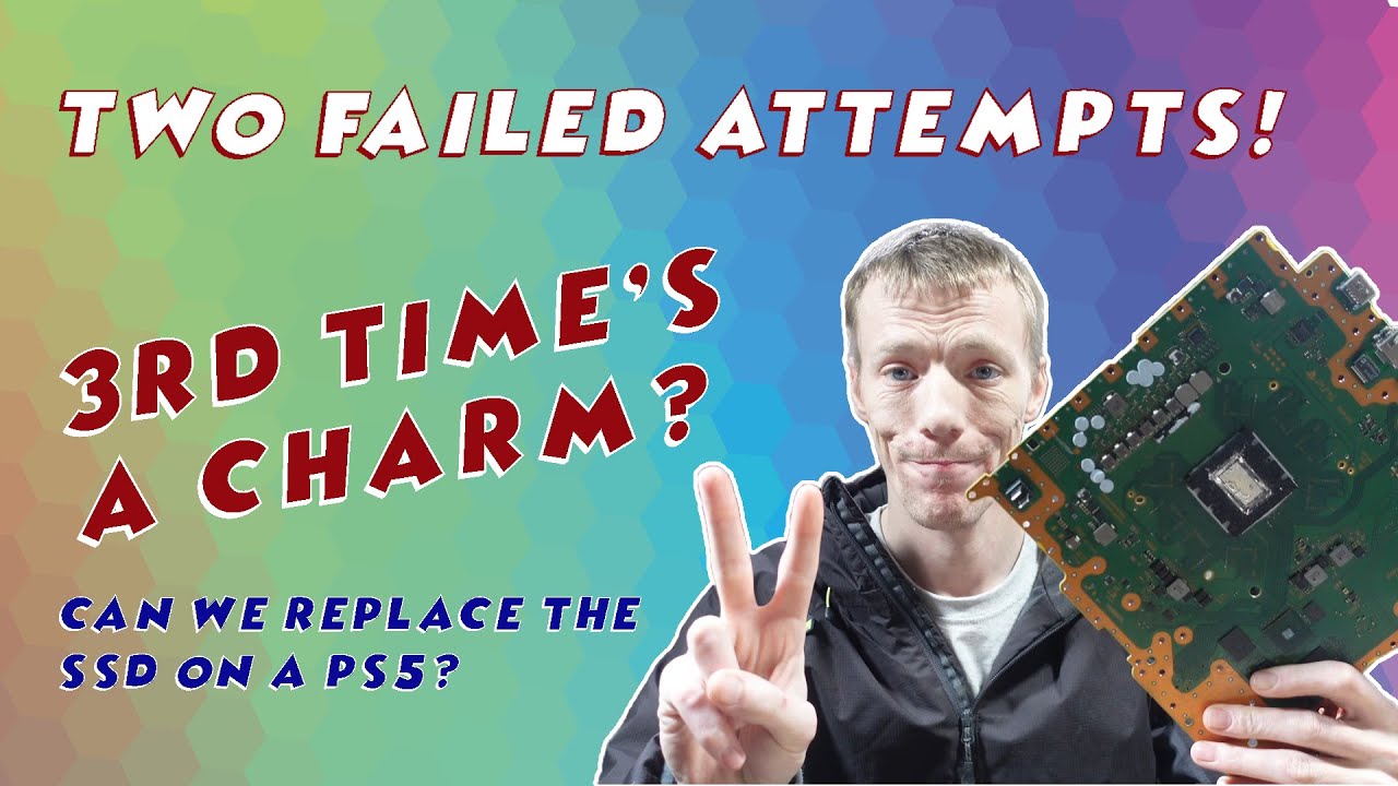 I Failed TWICE In The Past! Can I FINALLY Replace The Internal SSD On A PS5?