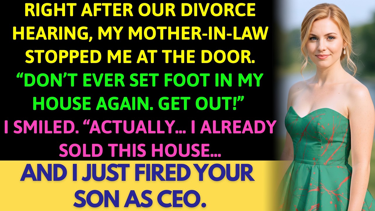 &ldquo;Get Out of My House!&rdquo; My Mother-in-Law Screamed&mdash;Then I Exposed Her Son&rsquo;s $1 Million Secret