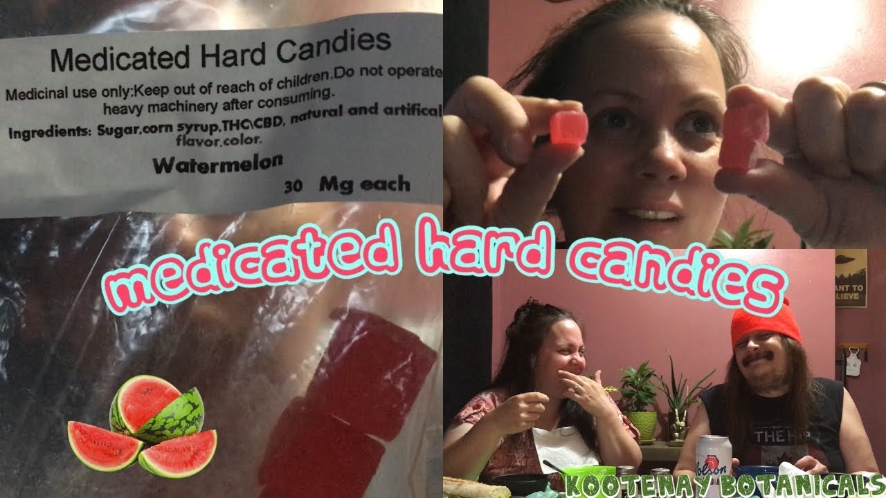 Donna Reviews &ldquo;Medicated Hard Candies&rdquo; (Watermelon)🍉 120mg THC From Kootenay Botanicals