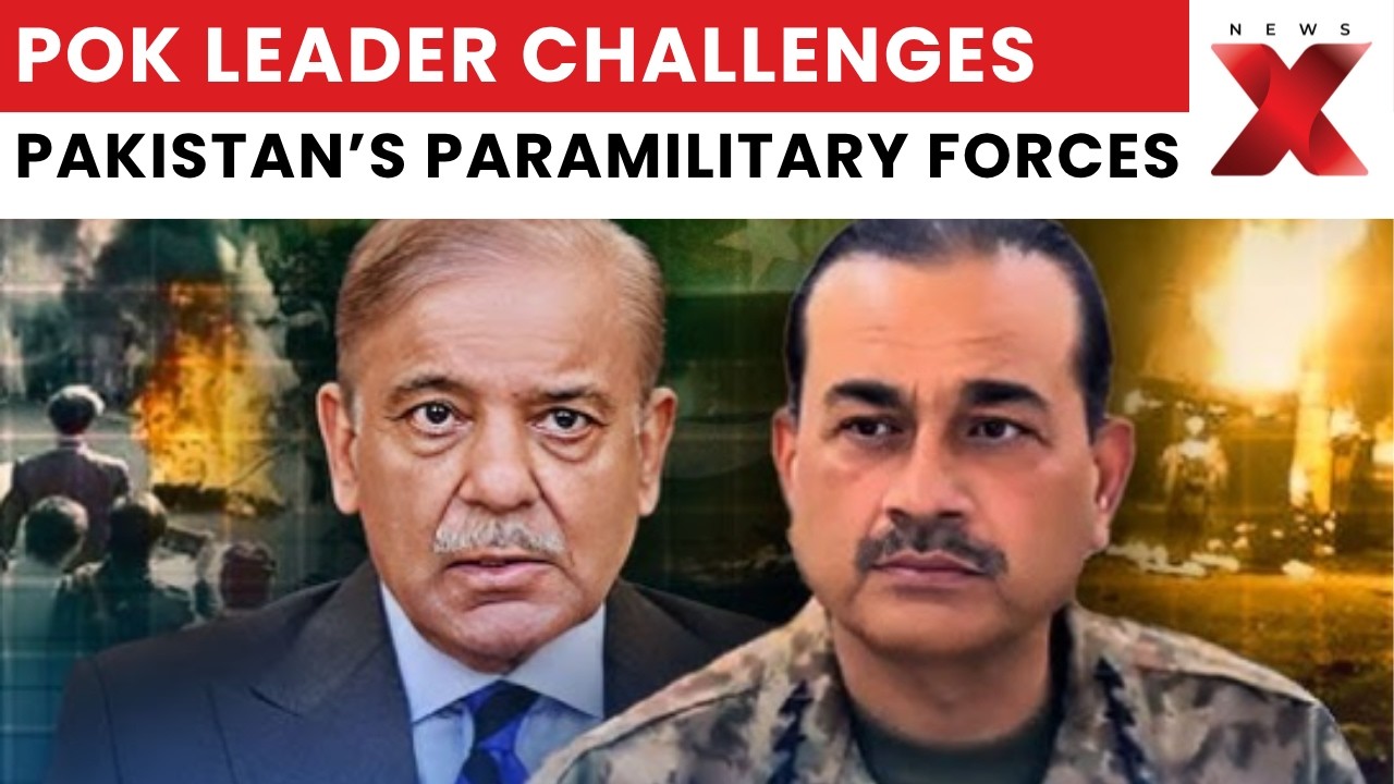PoK Protests | Awami Action Committee Leader Defies Pakistan&rsquo;s Paramilitary Forces | NewsX