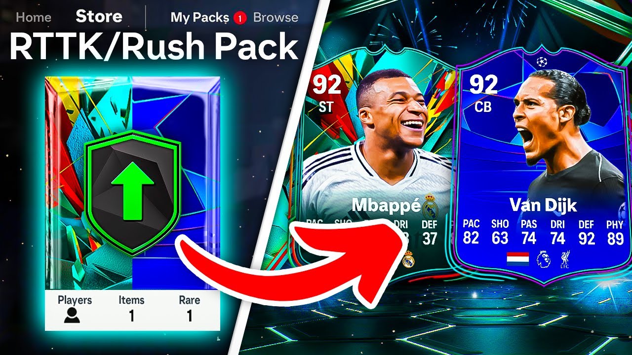 40x RTTK/TOTAL RUSH PACKS! 🥳 FC 25 Ultimate Team