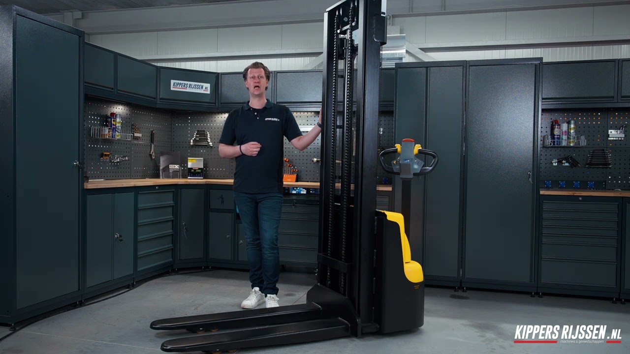 Kippers Rijssen - Stapelaar elektrisch 1500kg 115cm