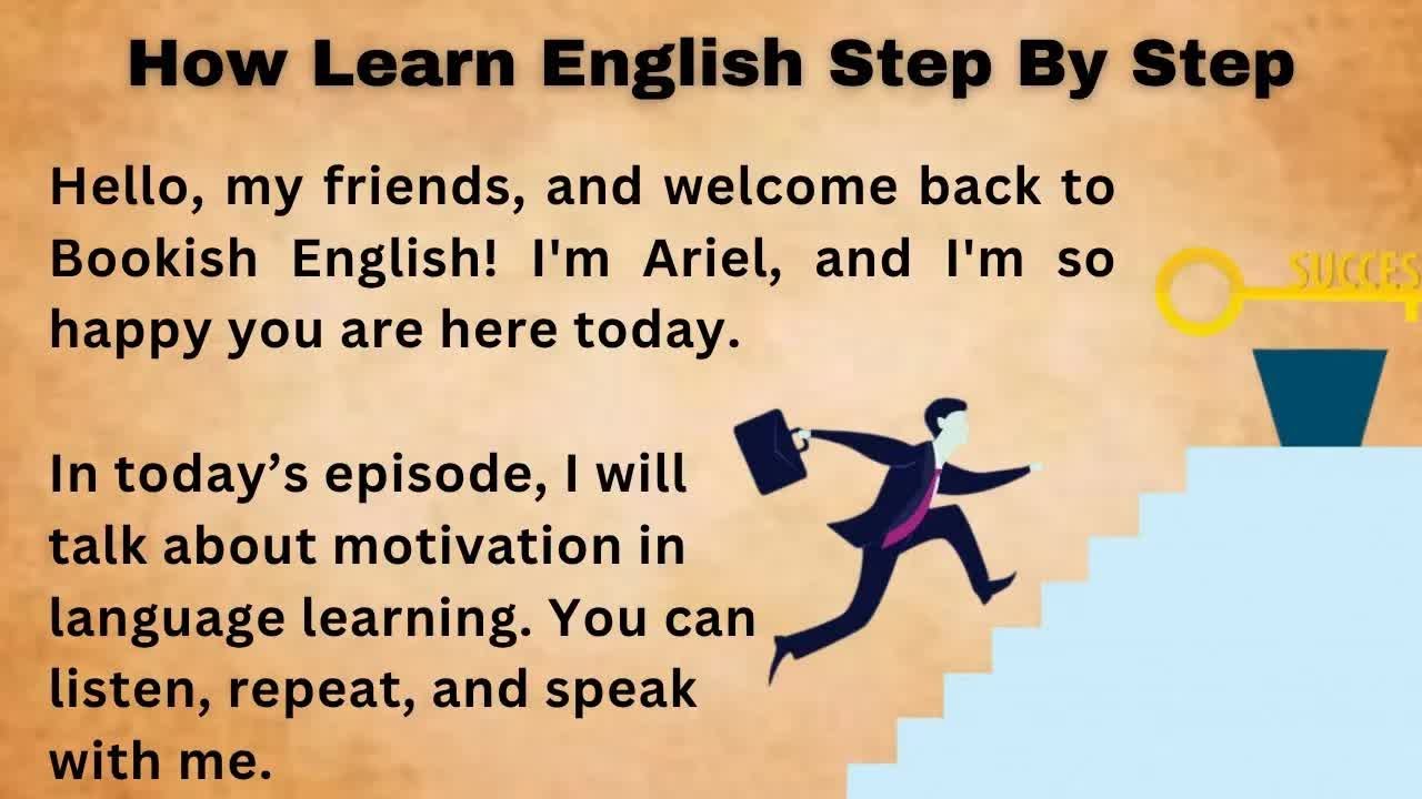How to Learn English Step by Step ｜ Graded Reader ｜ Listen and Practice