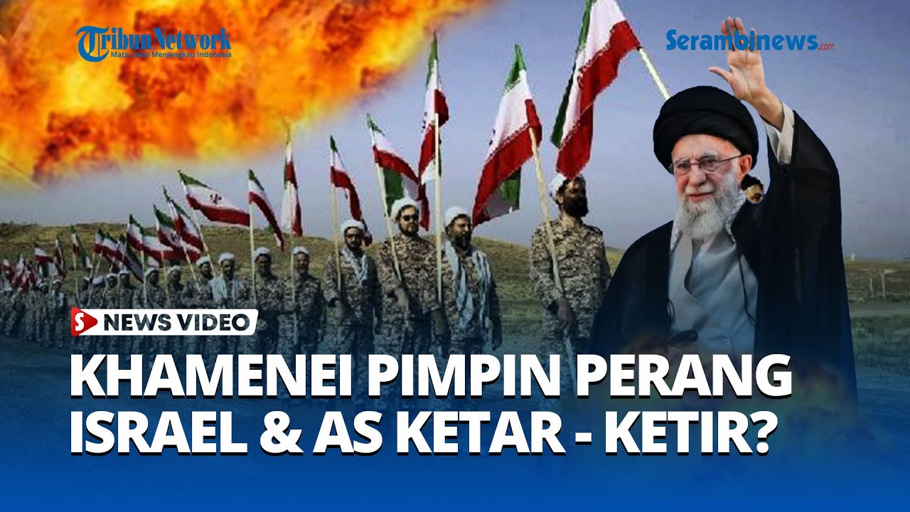 Balas Dendam Nuklir Iran: Khamenei Ambil Alih Komando Militer, Luluh Lantakkan Fasilitas Israel