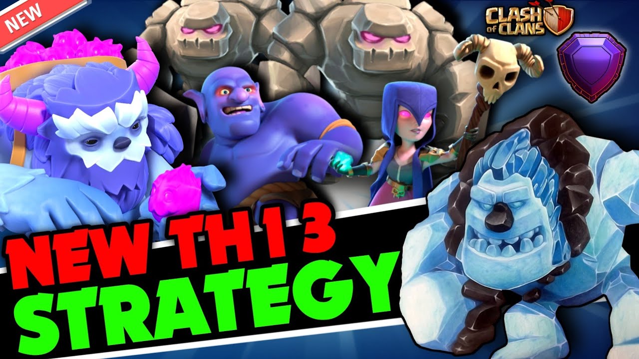 Unstoppable!! 4 Ice Golem + 2 Golem +5 Witch + 4 yeti + 9 Bowler + WW.