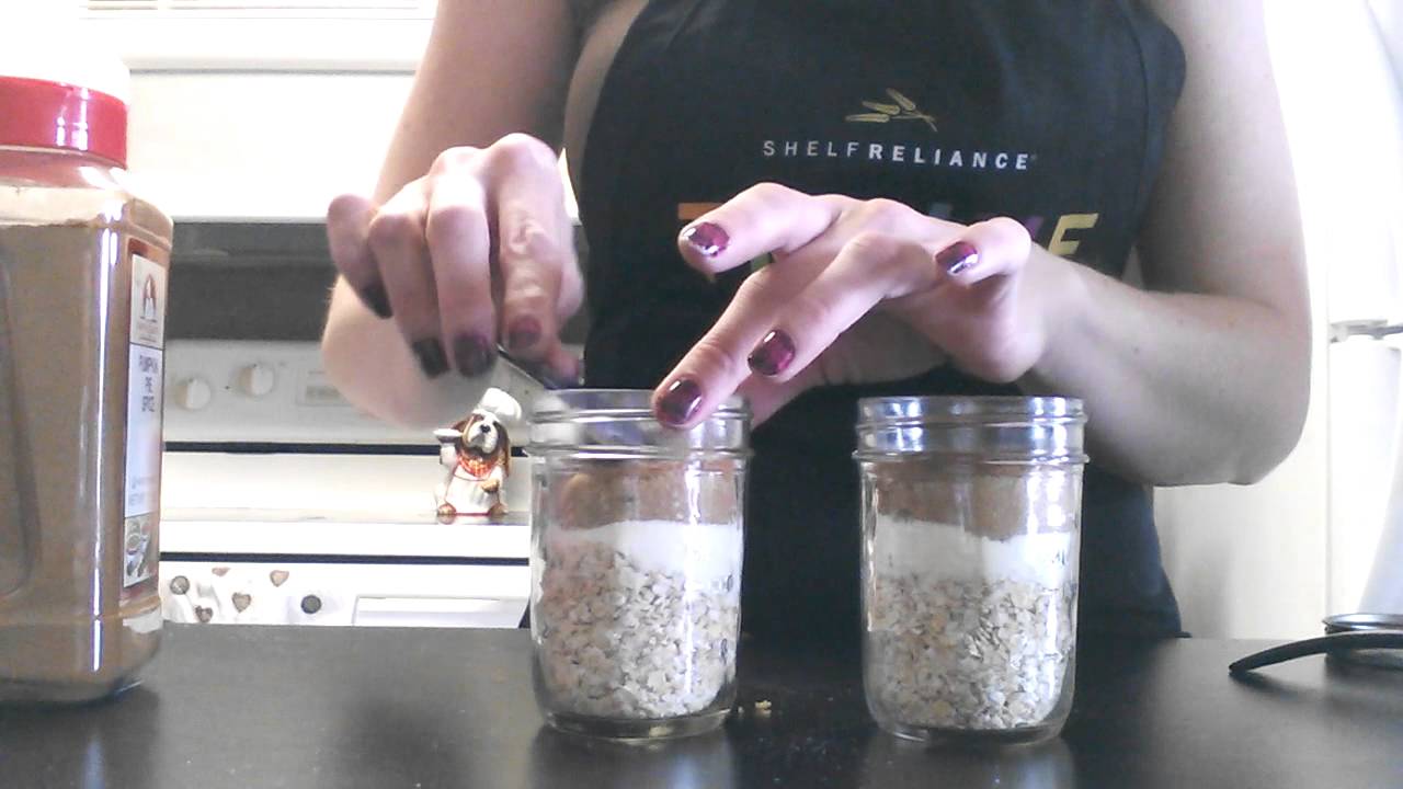 5 Days of Jar Meals Day 4: Instant Oatmeal