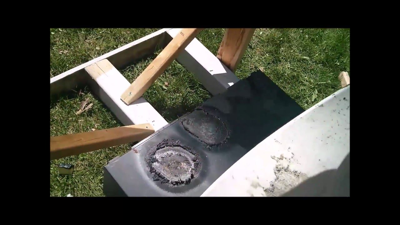 Burning things with GIANT Magnifying lens (2000 celcius) - Fresnel lens