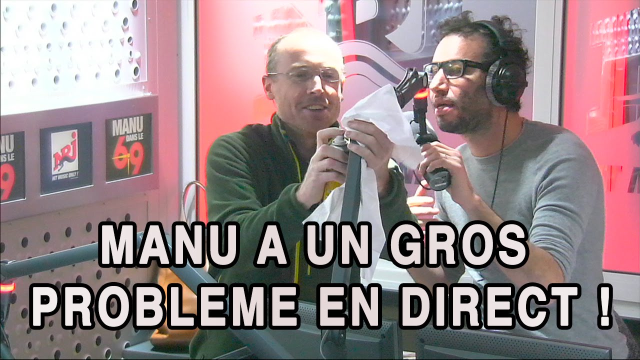 Manu dans le 6/9 - Gros problème de micro ce matin en direct !