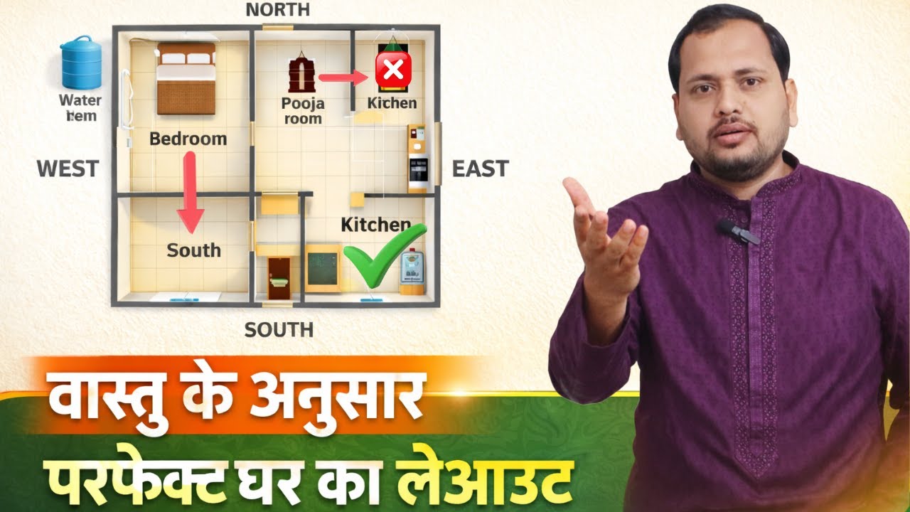 Ideal Home Layout as per Vastu Shastra | घर के लिए सबसे ज़रूरी वास्तु नियम