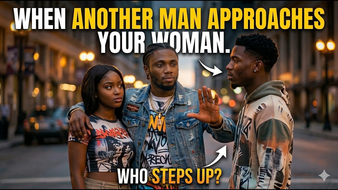 “When Another Man Approaches Your Woman… Who Steps Up?”