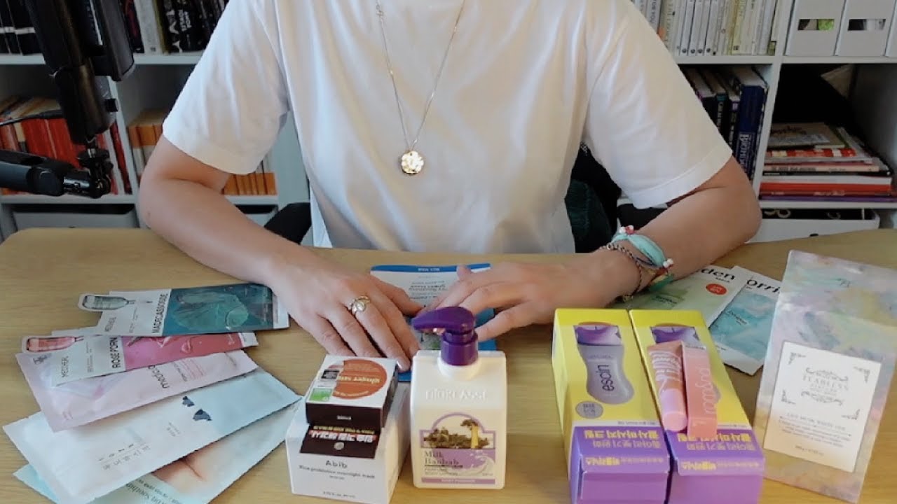 Распаковка корейской косметики 🧴🧼🧖‍♀️ | Мягкий АСМР