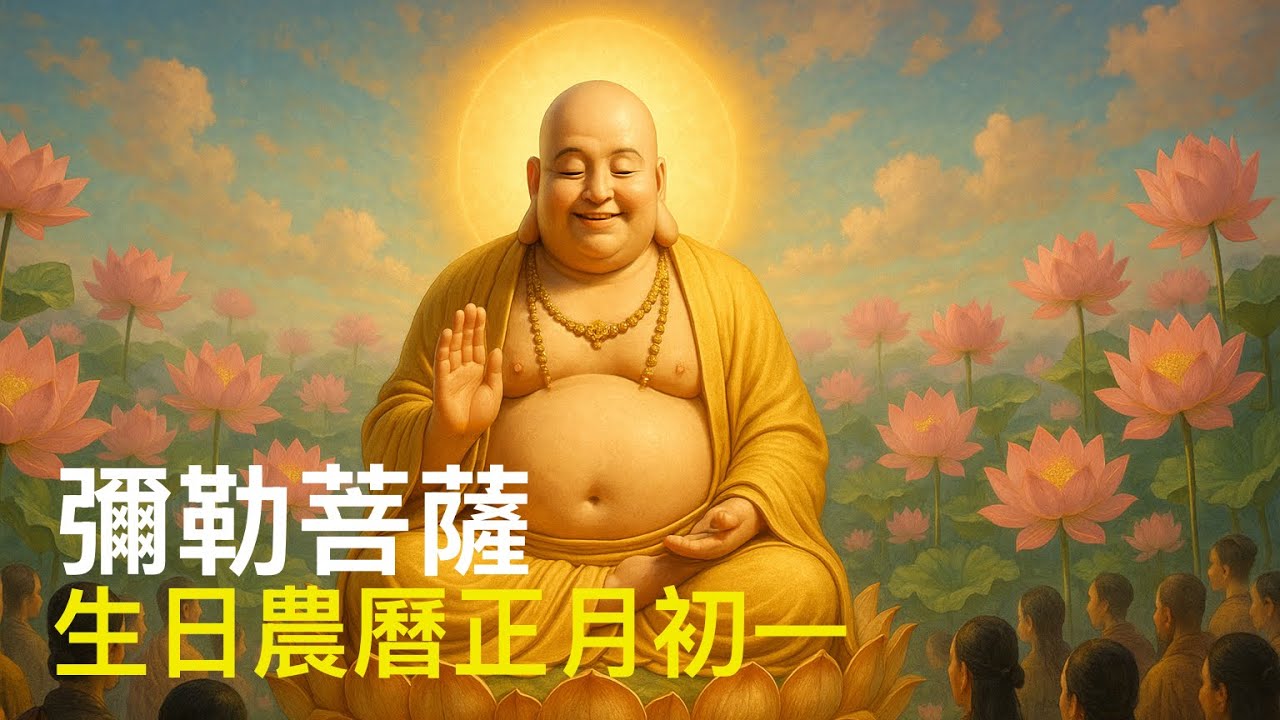 （26/02/17）彌勒菩薩的介紹（生日農曆正月初一）恭賀大眾～新年快樂、吉祥如意～