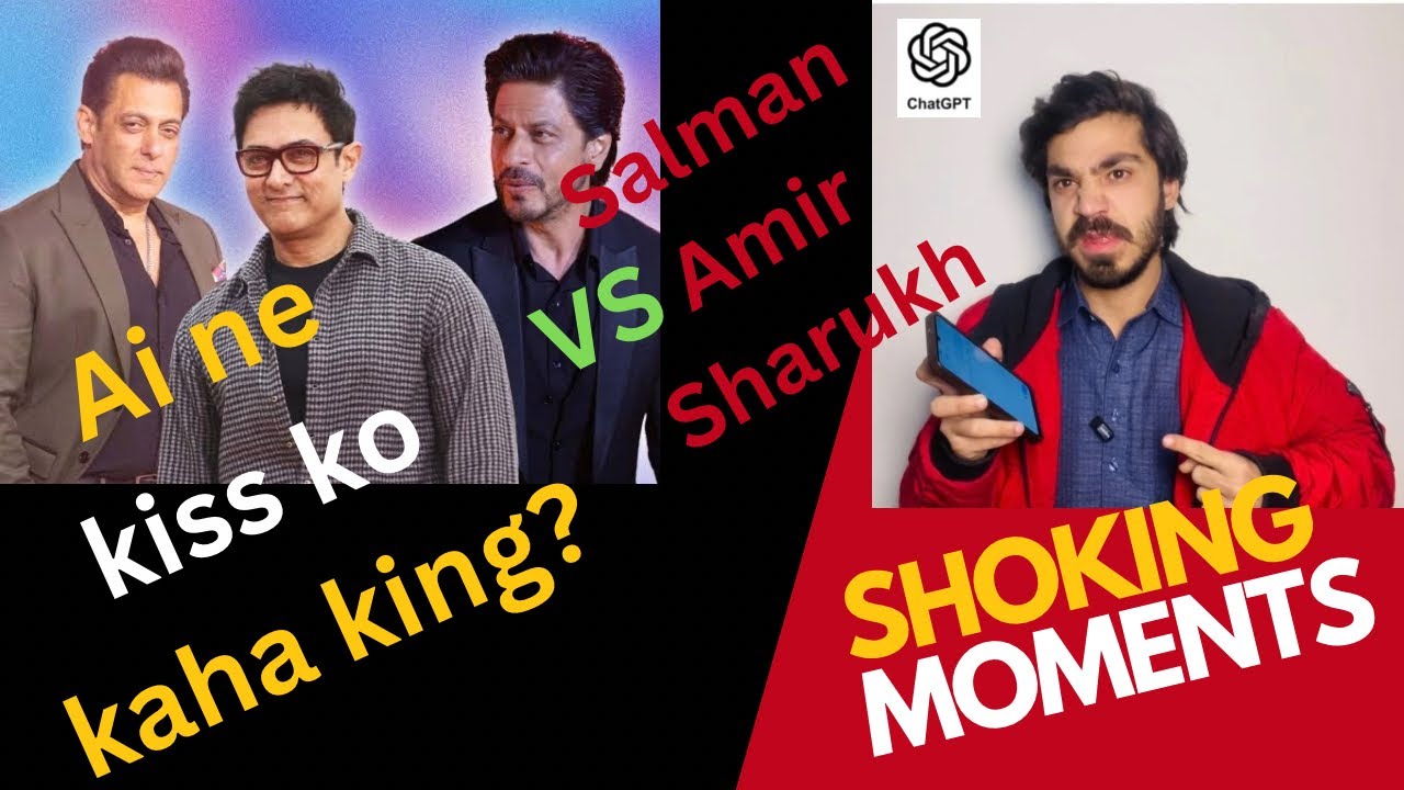 Salman vs Aamir vs Shahrukh 👑 | AI Ne Bata Diya Asli King Kaun? 😱🔥