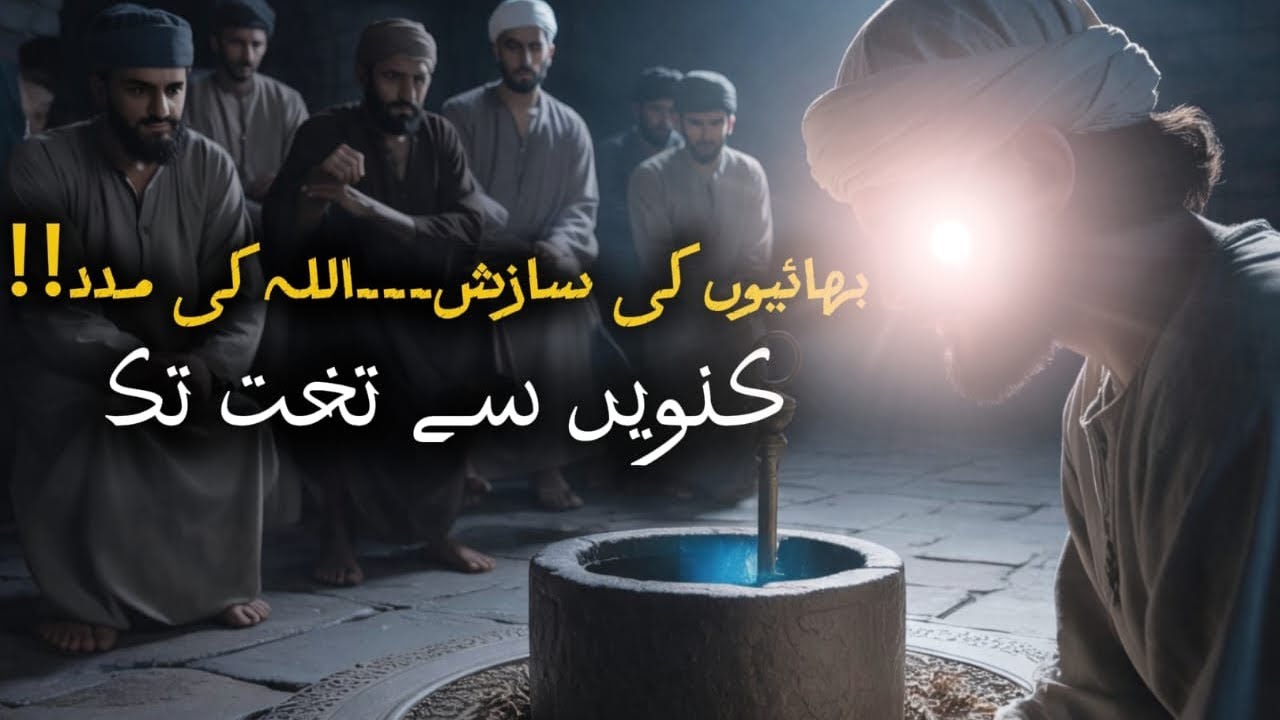 HAZRAT YOUSAFA.S STORY IN URDU|کنویں سے تخت تک | حضرت یوسفؑ کی صبر آزمائش مگر کامیاب کہانی