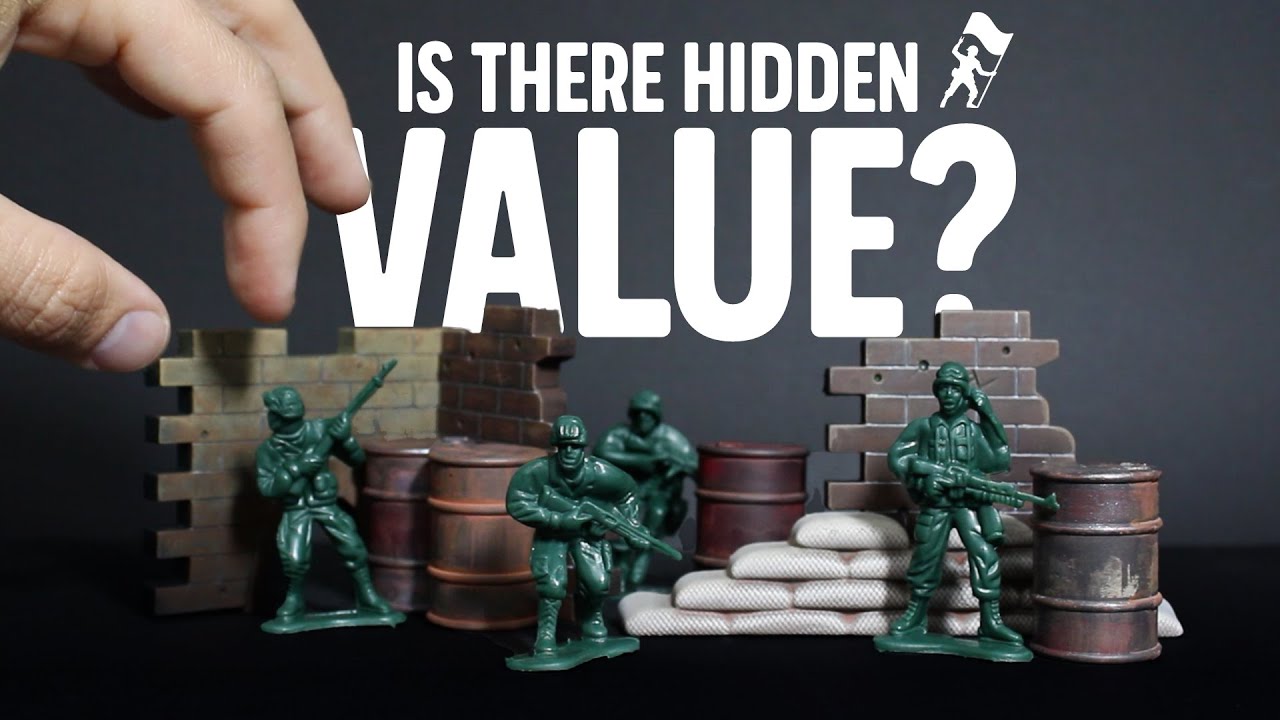 I bought the cheapest bag of Army Men I could find—To paint the terrain!