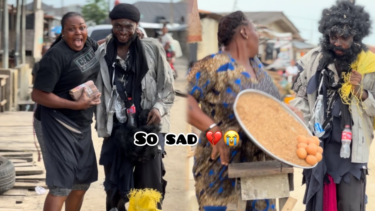A MAN DISGUISED LIKE BEGGAR TO SEE WHO WILL HELP HIM.😭💔||.#trending #mrbeast #fypシ #india 