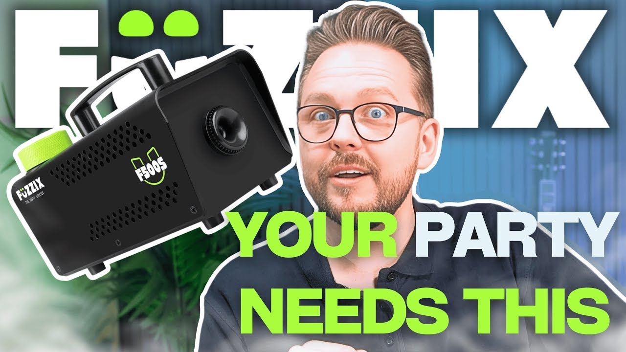 YOUR PARTY NEEDS THIS! Fuzzix F500S Party Smoke Machine with Wireless Remote - Unboxing and Demo!