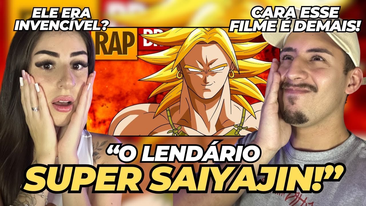 (UM SOM LENDÁRIO PARA UM SER LENDÁRIO!) | Rap do Broly (Dragon Ball Z) | Tauz RapTributo | REACT