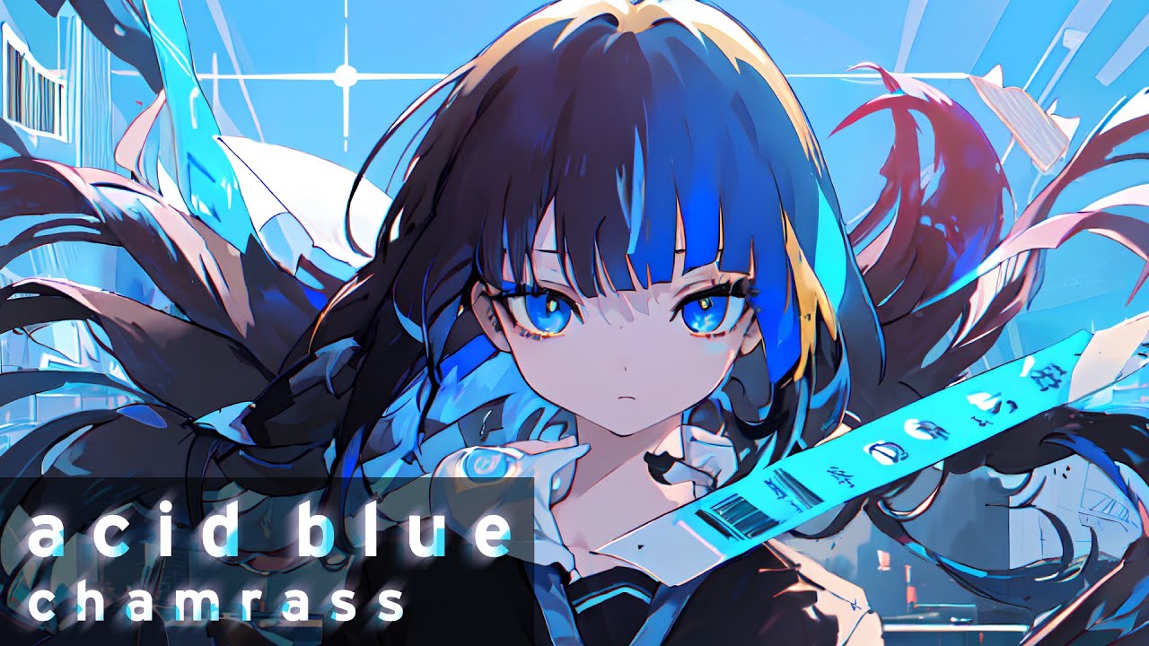 acid blue / chamrass