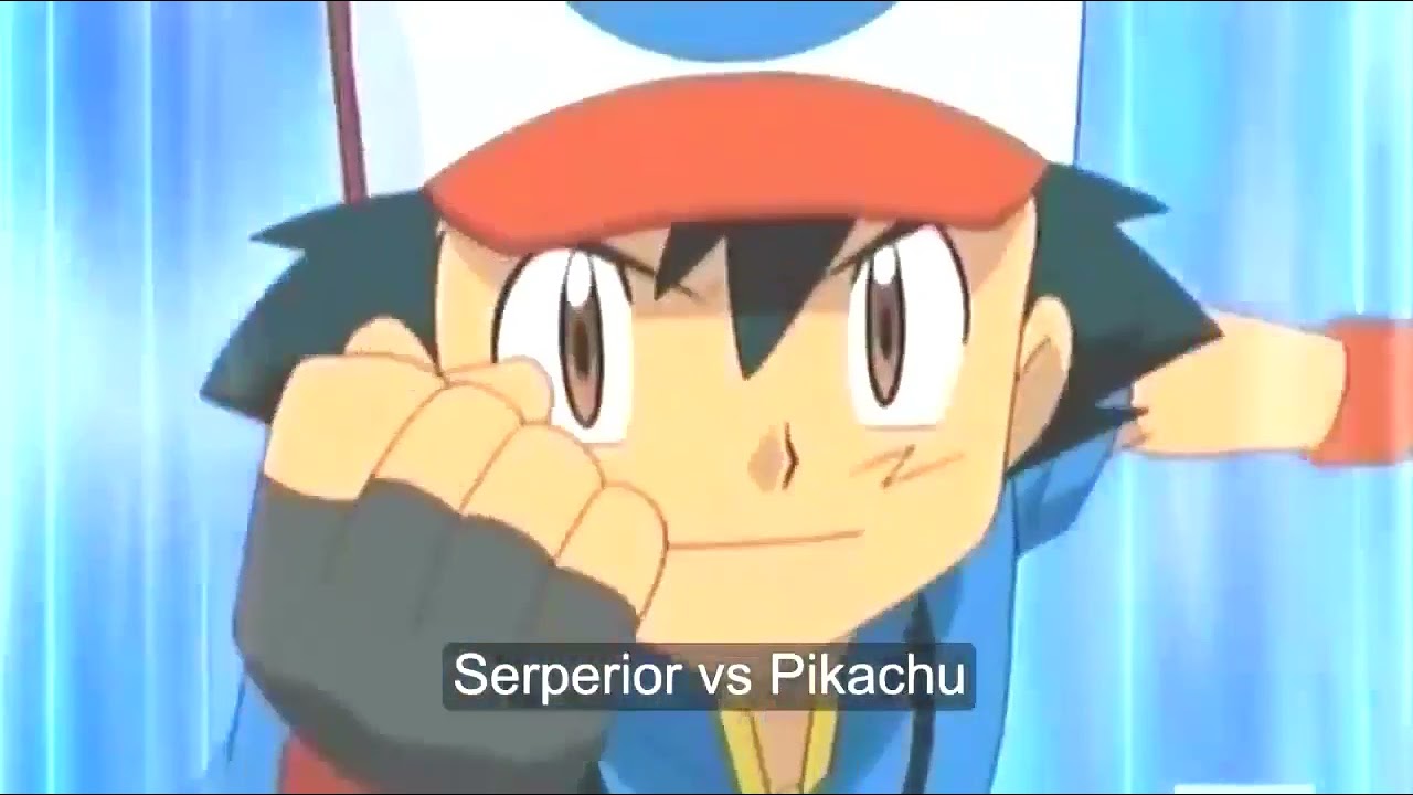 Ash vs Trip Unova league full battle in English