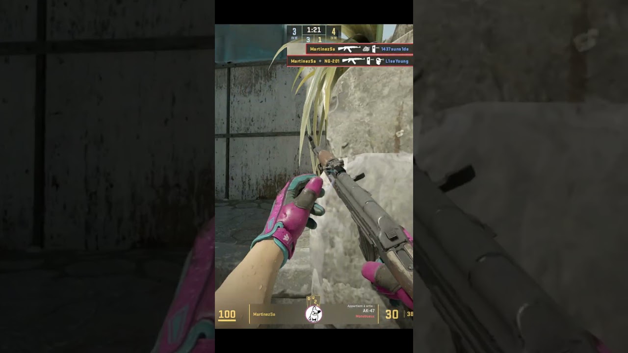 MARTINEZ TRIPLE WALLBANG vs DONK!!! 😱🔥 #cs2 #counter #gentlemate #m8 #teamspirit