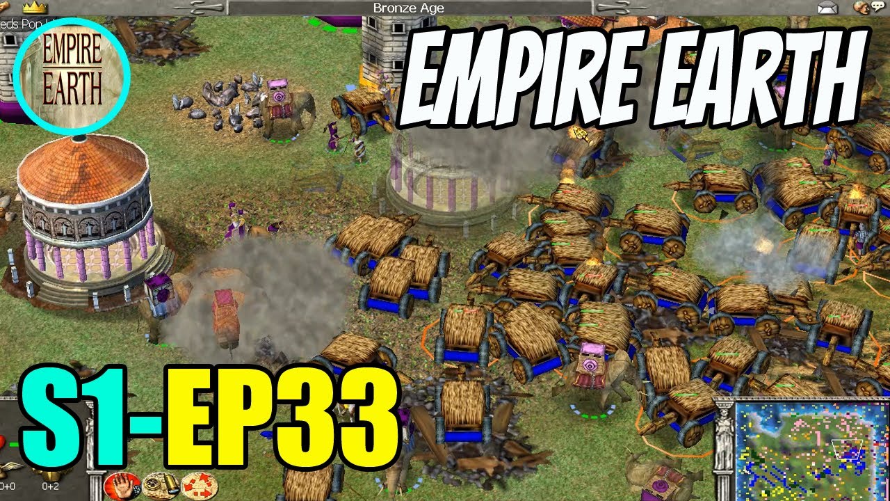 EMPIRE EARTH S1-EP33 BRONZE AGE BRUTAL ATTACK TURNED INTO ABSOLUTE DESTRUCTION!