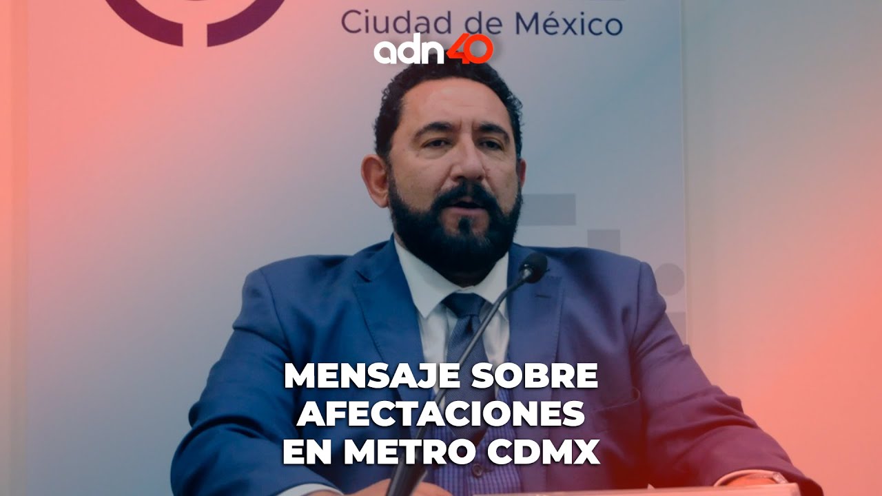 Mensaje de la Fiscal&iacute;a de la #cdmx sobre incidentes en el Metro
