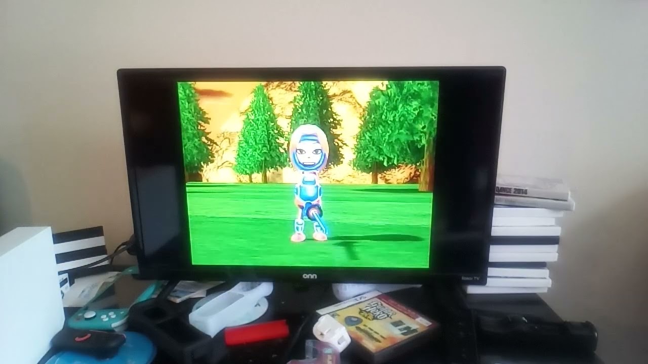 Charlie Morningstar Playing Wii sports resort Swordplay Showdown For the first time 