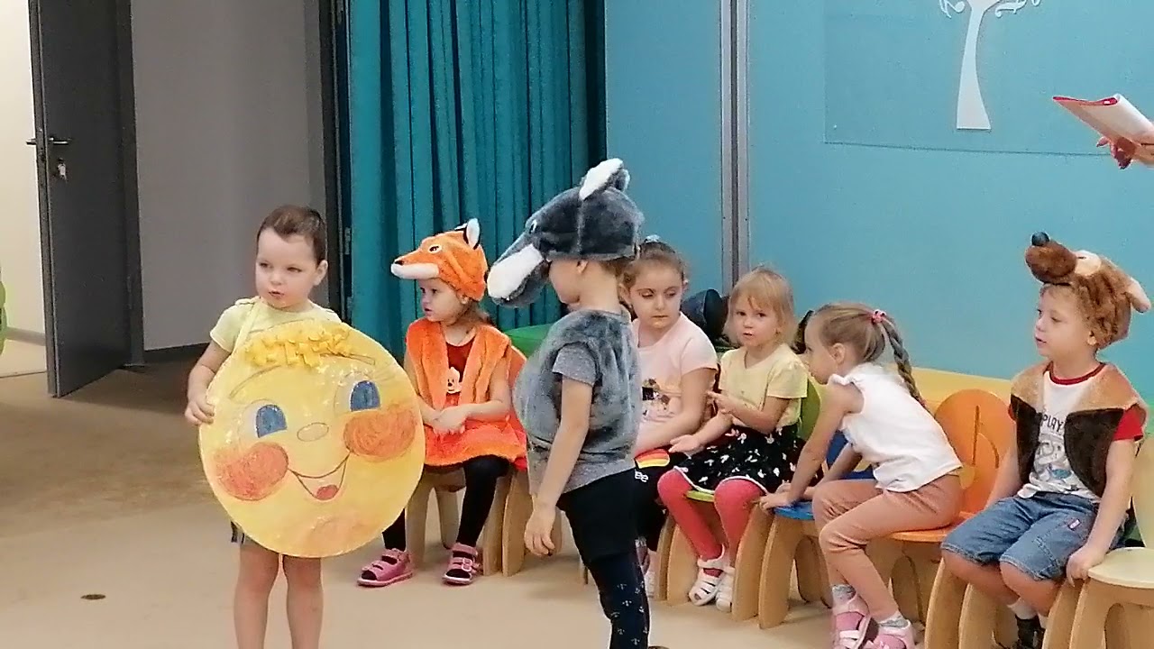 Открытое занятие по развитию речи. (Постановка  сказки 