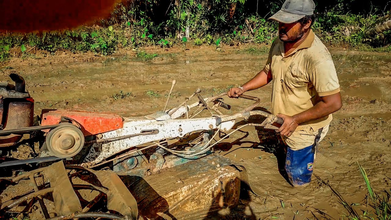 Kubota Mud Profomens | Farming Girl | Kubota K700 Power Tiller | Kubota K700 | GIRL & TRACTOR