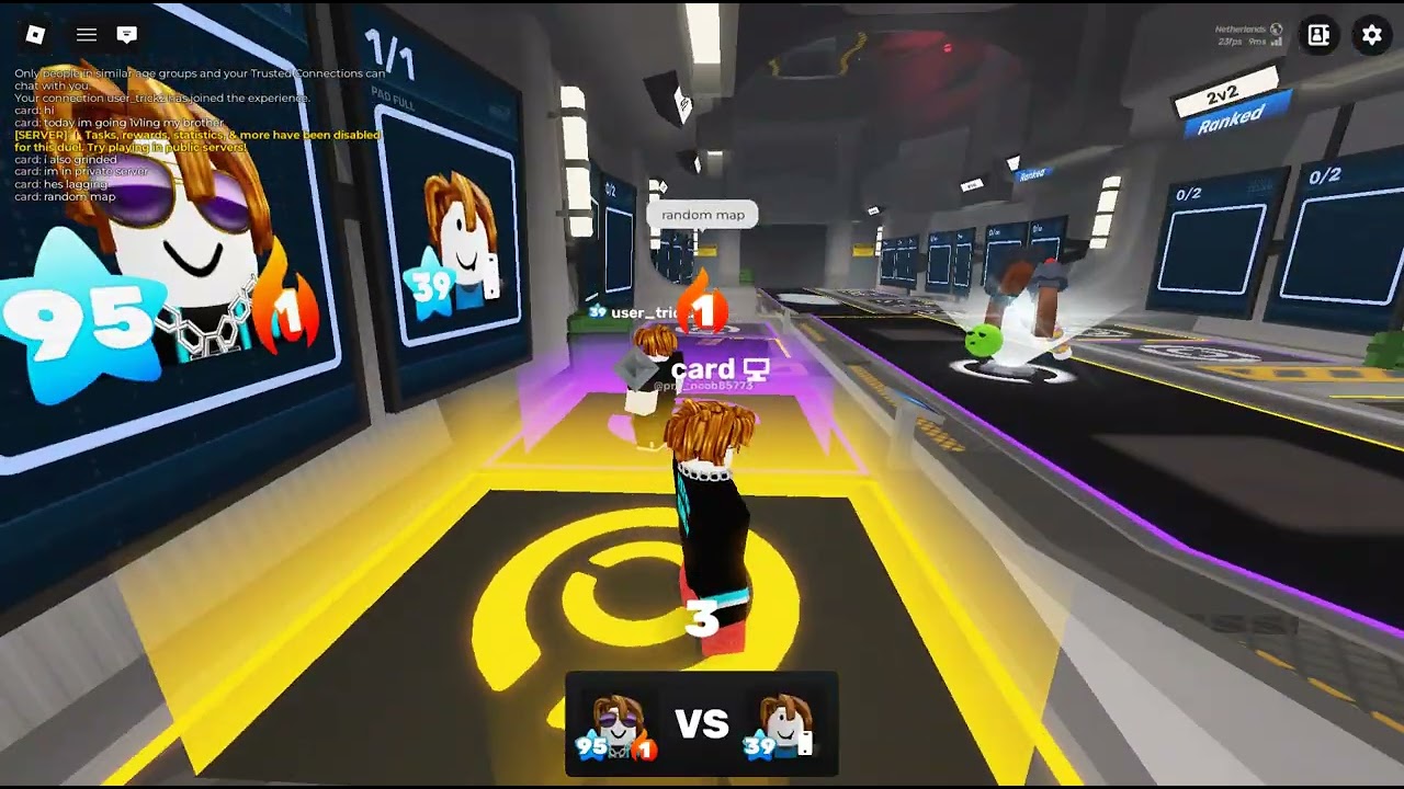 me vs my broher in rivals