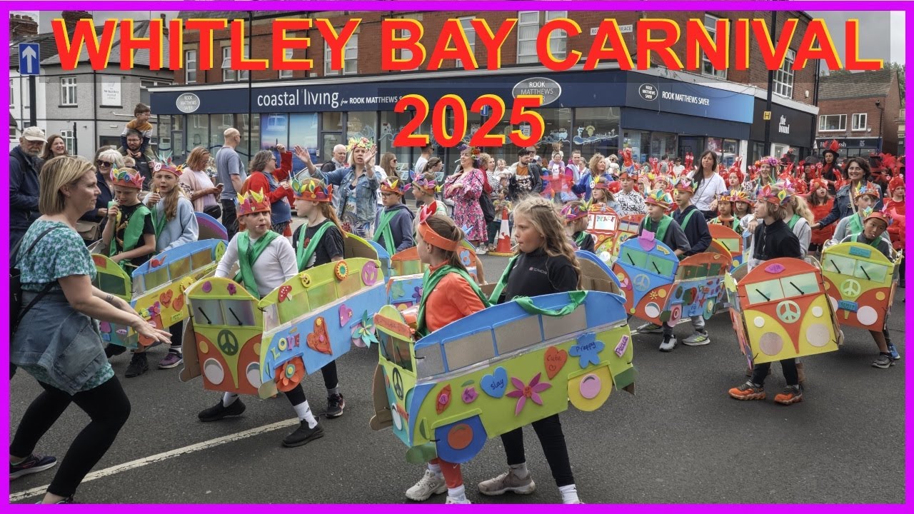 Whitley Bay 'Journeys' Carnival 2025  : North Tyneside