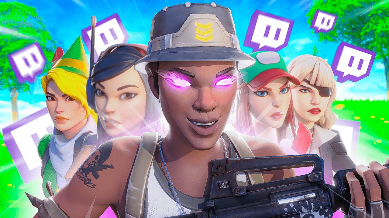 Stream Sniping My Best Friends on fortnite (they actually freaked out)