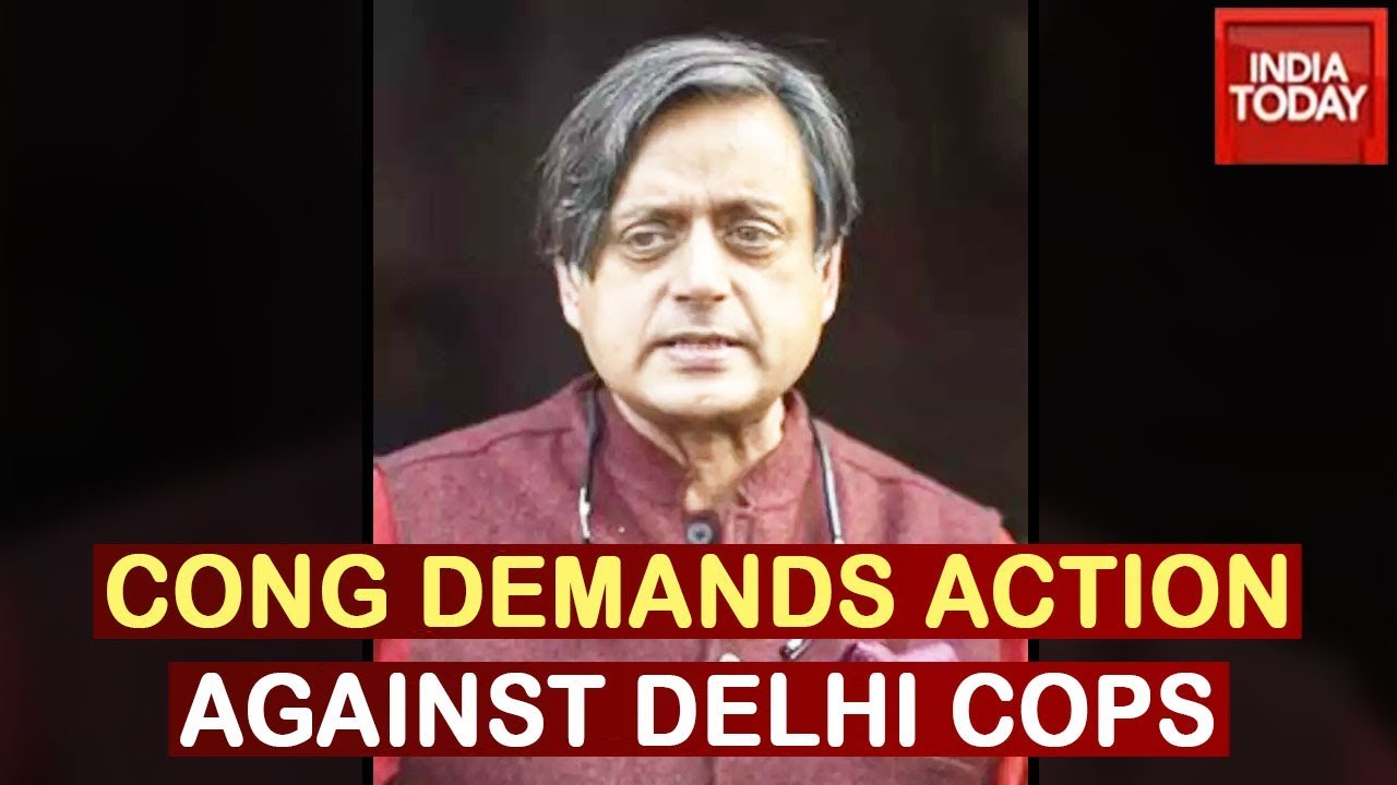 Cong Demands Action Against Delhi Cops After CCTV Footage Shows Police Brutality On Jamia Students