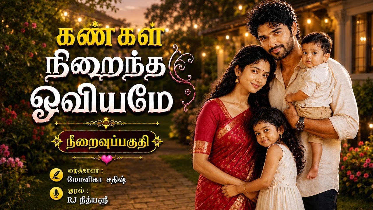 கண்கள் நிறைந்த ஓவியமே Final Part | Second Marriage | Tamil Romance | Monica Sathish | RJ நித்யஸ்ரீ