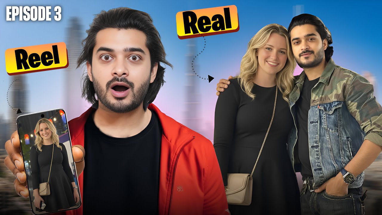 Dating Russian Girl😍 Reel to Real Challenge | Ep 03