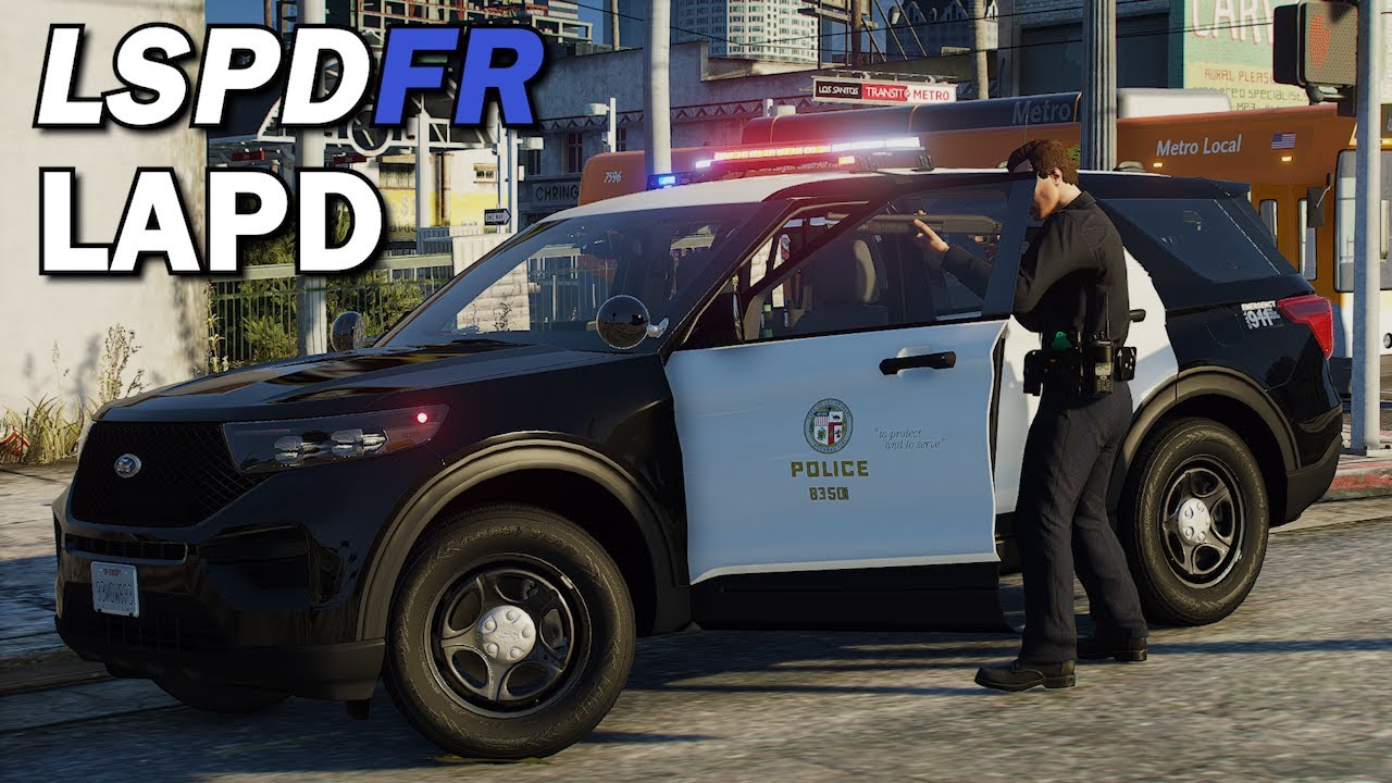 POLIZEI SCHIEßEREI auf der STRAßE! - GTA 5 LSPDFR | (German/Deutsch) | LAPD