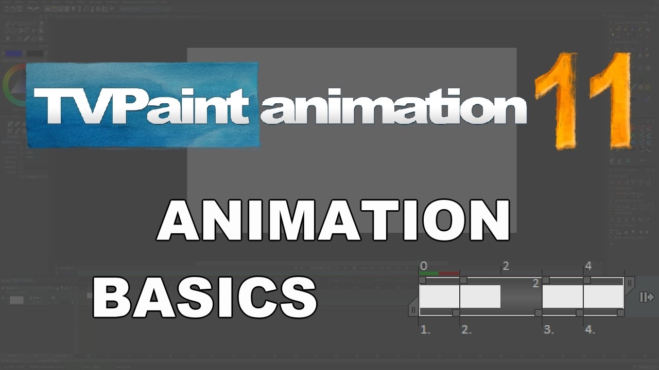 Animation basics (TVPaint Animation 11 tutorial)