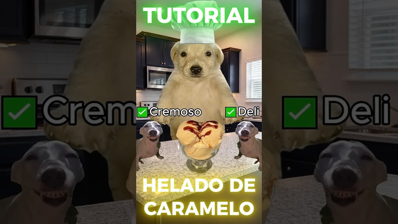 TUTORIAL DE HELADO DE CARAMELO