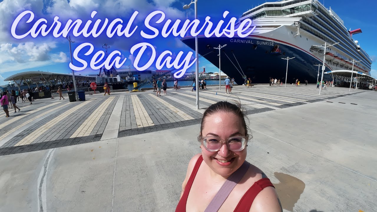 Sea Day on Carnival Sunrise | Solo Cruise, Sea Day Brunch, Fun Shops, Chef's Table, Vintage Pop