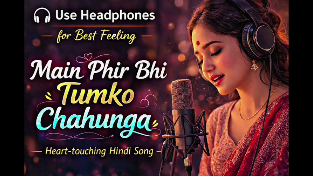 Main Phir Bhi Tumko Chahunga – Female Cover song | Heart Touching Hindi Cover song.