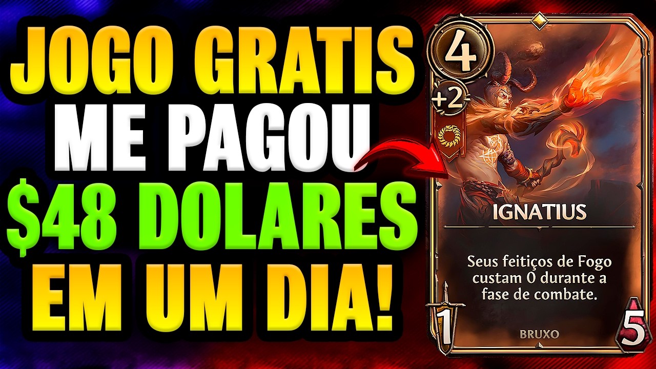 JOGO GR&Aacute;TIS PAGOU $48 D&Oacute;LARES EM 1 DIA! MIGHT AND MAGIC FATES - TUTORIAL COMPLETO!