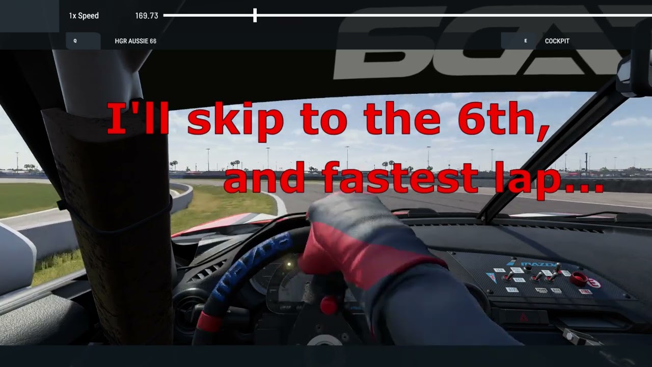 MX 5 Cup car at Daytona PMR