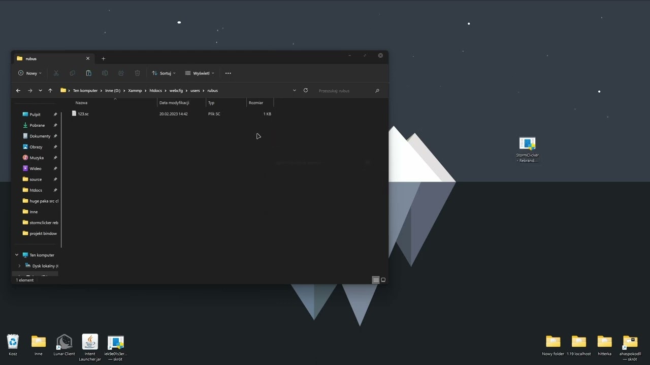 StormClicker | System [WEB] Config&oacute;w!