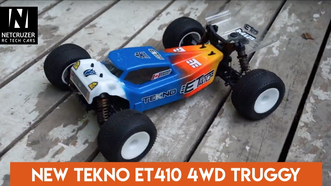 NEW Tekno ET410 1/10 4WD Truggy Overview and First Run - Netcruzer RC