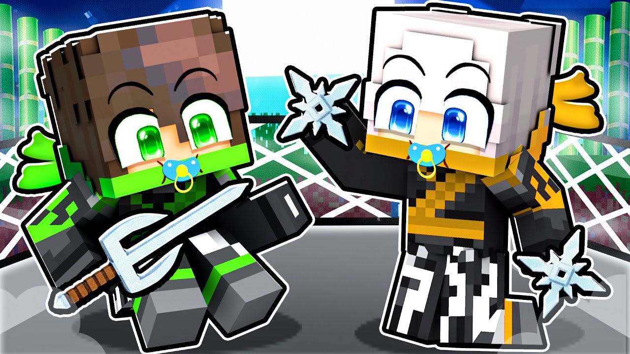 GIORGIO e ZEYXON sono DIVENTATI dei BABY NINJA in Minecraft
