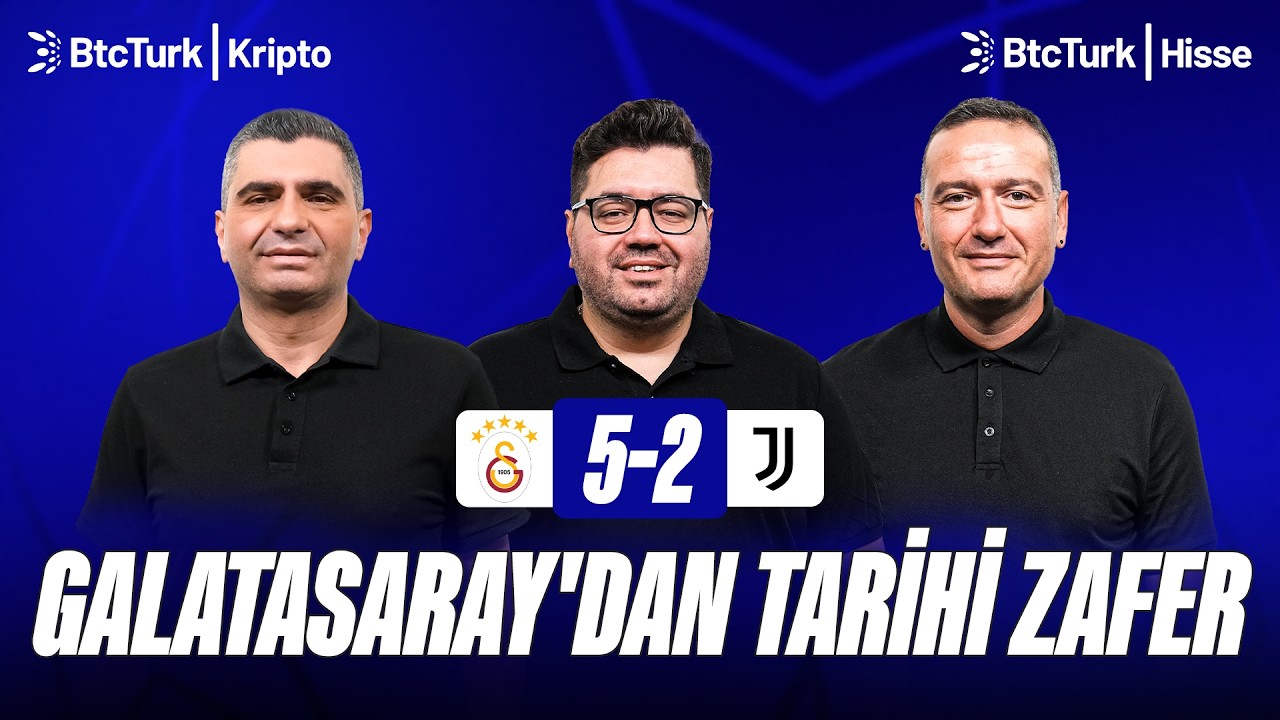 Galatasaray - Juventus Maç Sonu | Ilgaz Çınar, Berk Göl, Emek Ege | AVRUPA YOLU