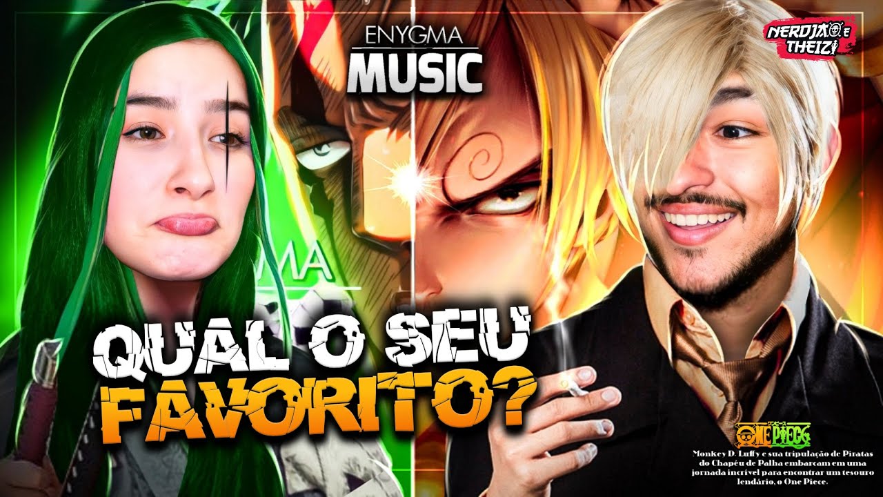 Rap do Zoro e Sanji 2 em 1 | Enygma (One Piece) | Especial 10k | React #43